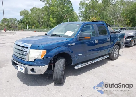 2013 Ford F-150 Xlt z USA, uszkodzony, nr VIN 1FTFW1CT0DKF24487